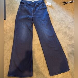 MOTHER Dark Indigo Flare Jeans